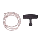 Uchwyt rozrusznika z linką rozrusznika 3,5 mm x 1,0 m do pił łańcuchowych Husqvarna Jonsered McCulloch Partner Kosiarki (OEM 503543901)