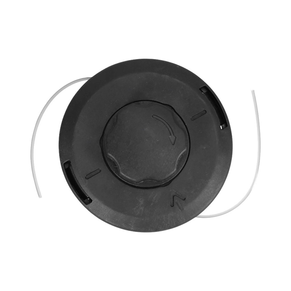 Uniwersalna półautomatyczna głowica żyłkowa o średnicy zewnętrznej 130 mm do wykaszarek i podkaszarki z zestawem adapterów