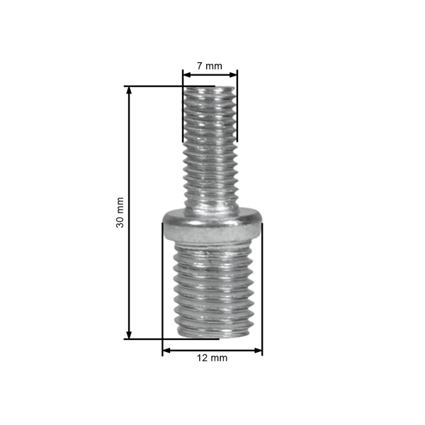 Uniwersalna półautomatyczna głowica żyłkowa o średnicy zewnętrznej 130 mm do wykaszarek i podkaszarki z zestawem adapterów