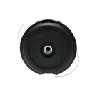 Uniwersalna półautomatyczna głowica żyłkowa o średnicy zewnętrznej 130 mm do wykaszarek i podkaszarki z zestawem adapterów