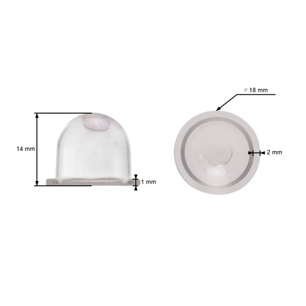 Uniwersalna pompa paliwa typu Walbro do pilarek i kos spalinowych