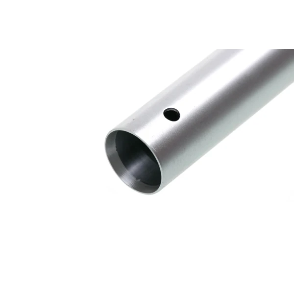 Uniwersalna rura nośna do kos spalinowych zawierająca wewnętrzne ciche bloki długość całkowita 1500 mm x średnica zewnętrzna 26 mm na wał napędowy o średnicy 7 mm