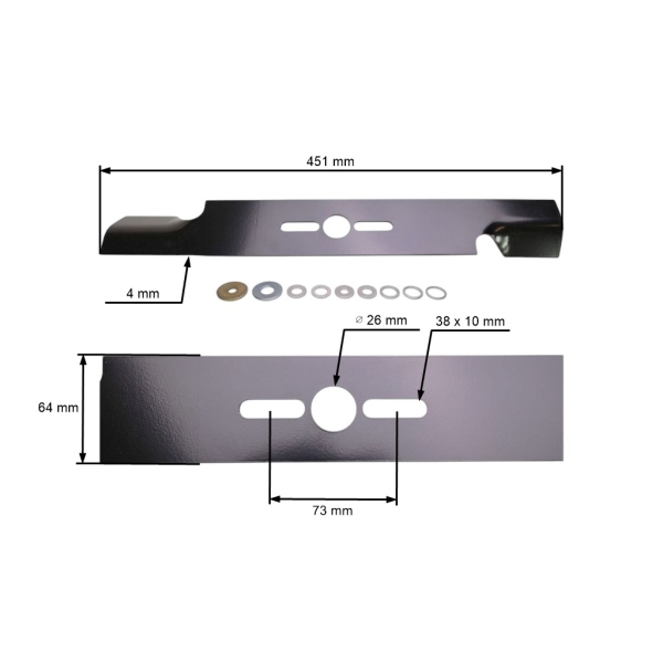 Uniwersalna tarcza Oregon 45,1 cm (18") do pilarek łańcuchowych