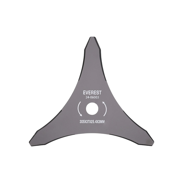 Uniwersalna tarcza tnąca ze stali 3 rozmiary zębów 305 mm x 3,0 mm otwór 25,4 mm do kos i podkaszarki