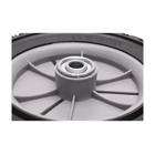 Uniwersalne koło plastikowe z łożyskiem do kosiarek silnikowych i elektrycznych o średnicy 200 mm z gumową oponą