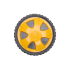 Uniwersalne plastikowe kółko z łożyskiem do kosiarek silnikowych i elektrycznych o średnicy 200 mm