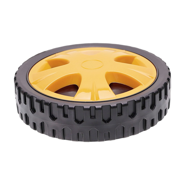 Uniwersalne plastikowe koło z łożyskiem do kosiarek silnikowych i elektrycznych, średnica 175 mm