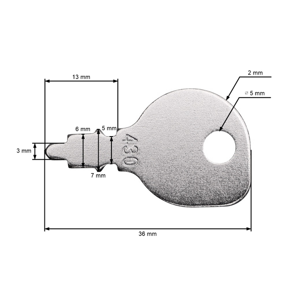 Uniwersalny klucz do skrzynki elektrycznej do traktorków ogrodowych