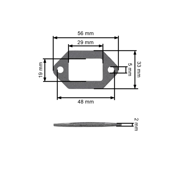 Uszczelka Tłumiku do pił łańcuchowych Stihl MS341 MS361 (OEM 11251490601)