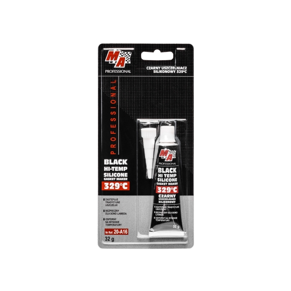 Uszczelniacz silikonowy czarny odpowiedni do + 329°C 32g do Stihl 017 018 MS180 MS181 MS250 MS280 Husqvarna 136 137 141 435 Partner 351 371 391 420