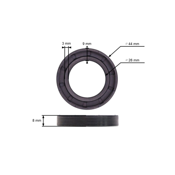 Uszczelniacz wału do silników Briggs & Stratton o mocy 5,0 PS - 6,0 PS 399781S (OEM 399781)