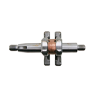 Wał korbowy do chińskich kos spalinowych i wykaszarek przeznaczonych do zastosowań hobbystycznych, z silnikiem o pojemności 26 cm3