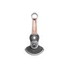 Wał korbowy do chińskich kos spalinowych i wykaszarek przeznaczonych do zastosowań hobbystycznych, z silnikiem o pojemności 52 cm3