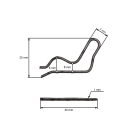 Zawleczka rozrusznika do pił łańcuchowych Stihl 038 MS380 MS381 FS410 MS720 TS350 TS360 TS510 TS760 (OEM 11171953500)