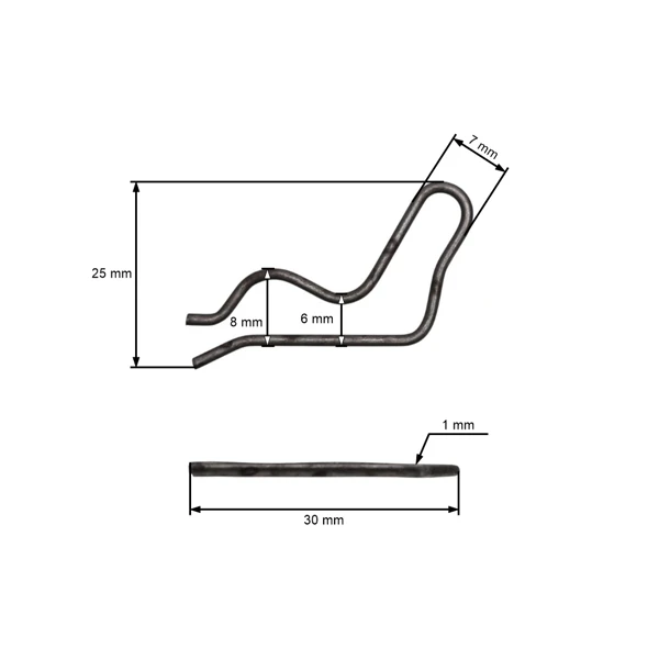 Zawleczka rozrusznika do pił łańcuchowych Stihl 038 MS380 MS381 FS410 MS720 TS350 TS360 TS510 TS760 (OEM 11171953500)