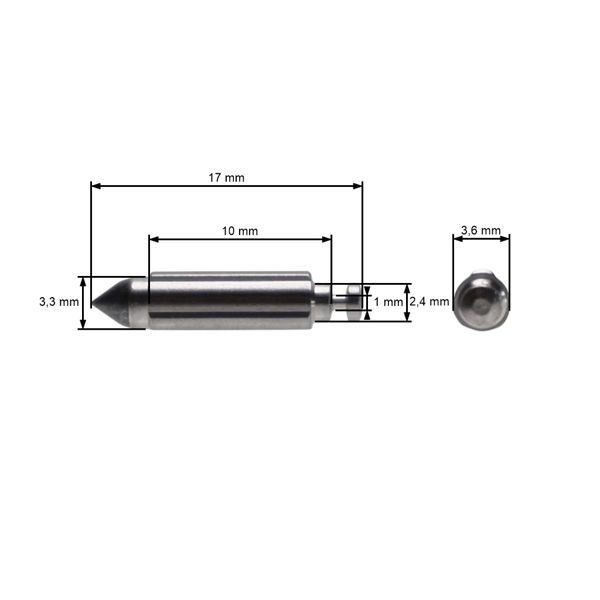 Zawór iglicowy do gaźników Walbro Zama (OEM W82-75-7)