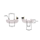 Zbiornik paliwa do kos spalinowych chińskich i kos spalinowych z marketów hobbystycznych o pojemności silnika 43cc 52cc