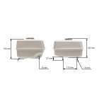 Zbiornik paliwa do silników Honda GX240 GX270 (OEM 17510-ZE2-010ZA 17510ZE2020ZA)