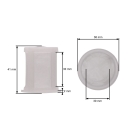 Zbiornik paliwa do silników Honda GX240 GX270 (OEM 17510-ZE2-010ZA 17510ZE2020ZA)