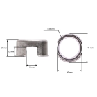 Zbiornik Paliwa do Silników Honda GX340 GX390 (OEM 17510-ZE3-010ZA)