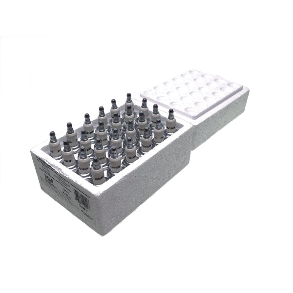 Zestaw 24 świec zapłonowych Champion RJ19LM do kosiarek (Champion J19LM Bosch W9E0 NGK B2LM Briggs & Stratton 006098E 6098E 992042 Tecumsech?? 2901.0024 29010024)