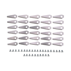 Zestaw 30 szt. noży tnących 4,9 cm (2") do kosiarek automatycznych Bosch Indego 350 Indego 350 Connect Indego 1100 Connect (OEM F016800321)