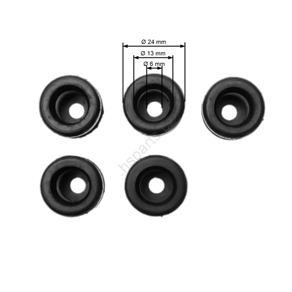 Zestaw 5 cichych bloków do chińskich pił łańcuchowych i pił z marketów hobbystycznych z silnikiem 25cc