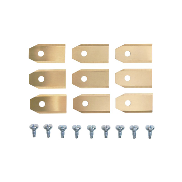 Zestaw 9 szt. noży tnących 3,5 cm (1,4