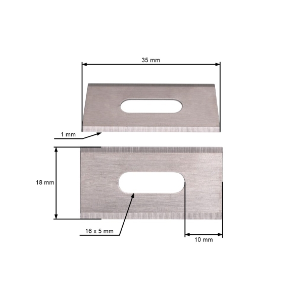 Zestaw 9 szt. noży tnących 3,5 cm (1,4") NOWOŚĆ do kosiarek automatycznych Husqvarna McCulloch Flymo Gardena (OEM 577864603 535138702 535138703 577864401 577864402)