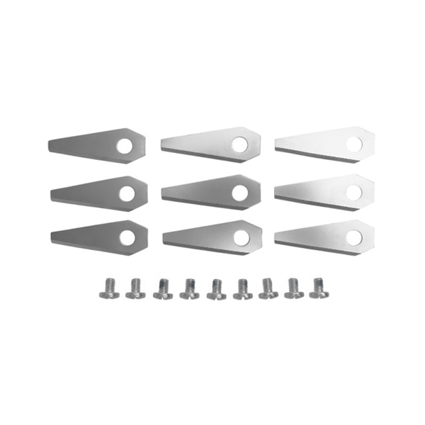 Zestaw 9 szt. noży tnących 4,9 cm (2