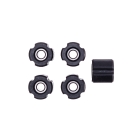 Zestaw cichych bloków do rur podporowych kosy spalinowej średnica 22,7 mm x wysokość 20,0 mm x średnica wewnętrzna 7,0 mm