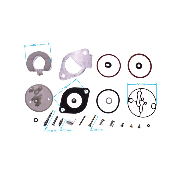 Zestaw naprawczy gaźnika do silników Briggs & Stratton (OEM 796184 698787 699900 699521 792369 790032)