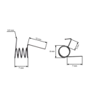 Zestaw naprawczy rozrusznika do Honda GX160 GX240 GX270 GX340 GX390 168FA 168FB 170F (OEM 28442-ZH8-003 28434-ZE8-811 90003-ZG0-003)