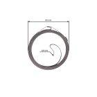 Zestaw naprawczy rozrusznika do silników Honda GX120 GX160 GX200 Moc 5,5 KM - 6,5 KM