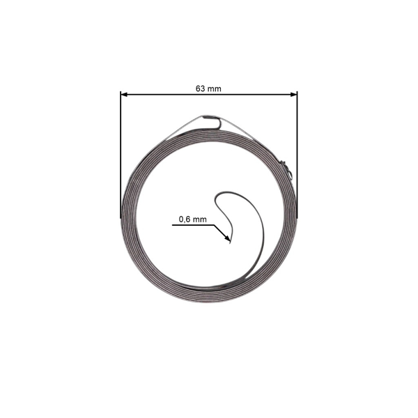 Zestaw naprawczy rozrusznika do silników Honda GX120 GX160 GX200 Moc 5,5 KM - 6,5 KM