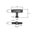 Zestaw naprawczy rozrusznika do silników Honda GX120 GX160 GX200 Moc 5,5 KM - 6,5 KM