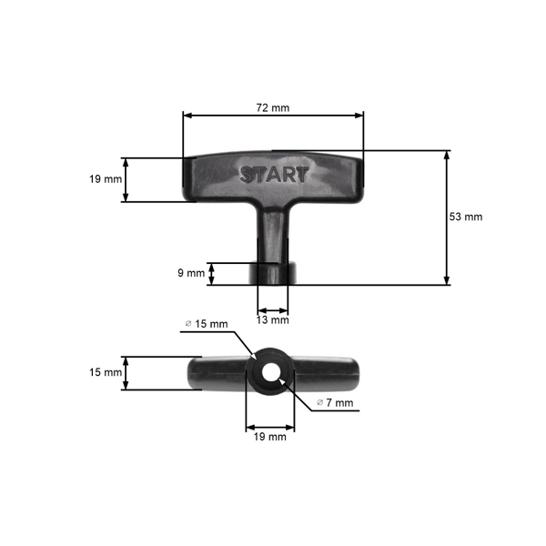 Zestaw naprawczy rozrusznika do silników Honda GX120 GX160 GX200 Moc 5,5 KM - 6,5 KM