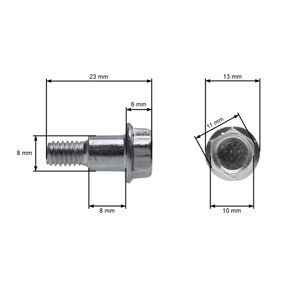Zestaw naprawczy rozrusznika do silników Honda GX120 GX160 GX200 Moc 5,5 KM - 6,5 KM