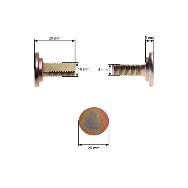 Zestaw noży kosiarkich Agroma Romet WB454