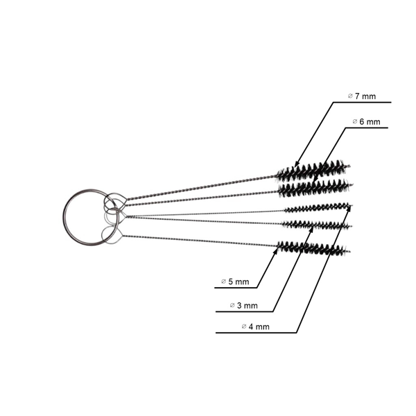 Zestaw serwisowy do czyszczenia gaźników pił łańcuchowych, kos spalinowych i innego sprzętu ogrodniczego
