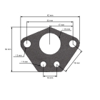 Zestaw uszczelek do kos spalinowych chińskich i kos spalinowych z marketów hobbystycznych o pojemności silnika od 43cc do 52cc