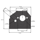 Zestaw uszczelek do pił chińskich i pił z marketów hobbystycznych pojemność silnika 45cc - 58cc