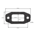 Zestaw uszczelek do pił chińskich i pił z marketów hobbystycznych pojemność silnika 45cc - 58cc