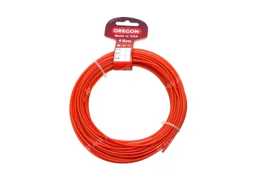 Żyłka do kosy koszenia Oregon 2,7 mm x 15 m pomarańczowa