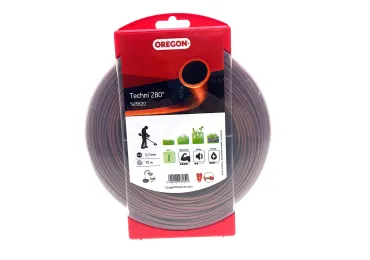 Żyłka do kosy Oregon TECHNI 280° 2,7 mm x 70 m
