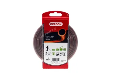 Żyłka do kosy Oregon Techni 280° do użytku profesjonalnego 3,0 mm x 15 m