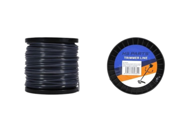 Żyłka do kosy tnącej 2,65 mm Długość opakowania 72 m Podwójny profil linii zasilającej do kos i podkaszarki